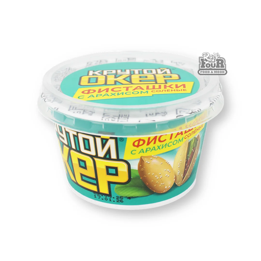 Pistachios "Krutoy Oker" with peanuts 80g